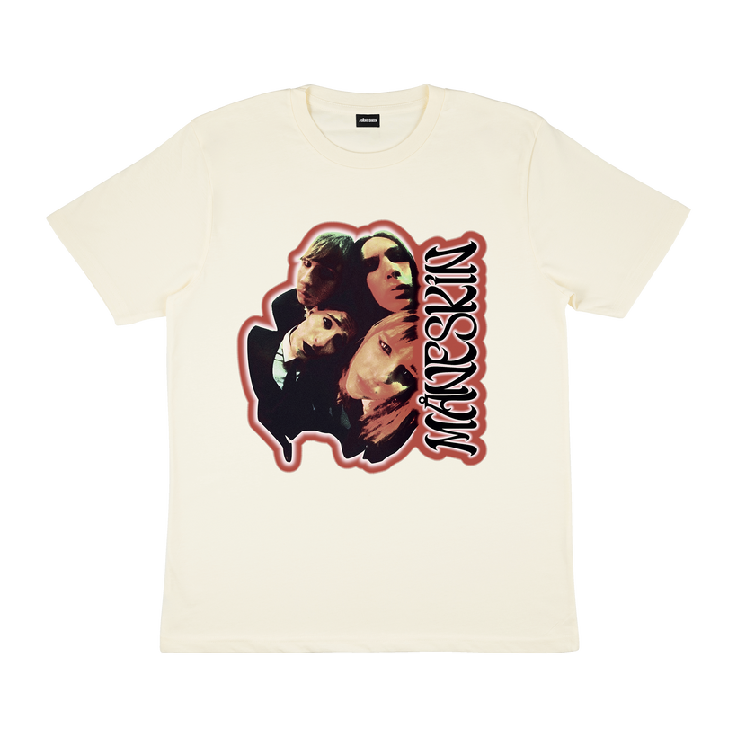 Maneskin Fisheye Cotton T-Shirt