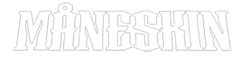 White Måneskin - Official Merch logo