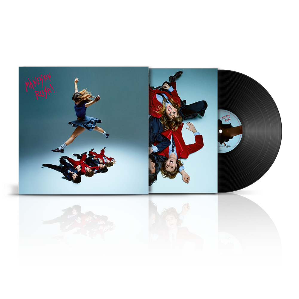 Front image of Måneskin - Rush: Black Vinyl LP