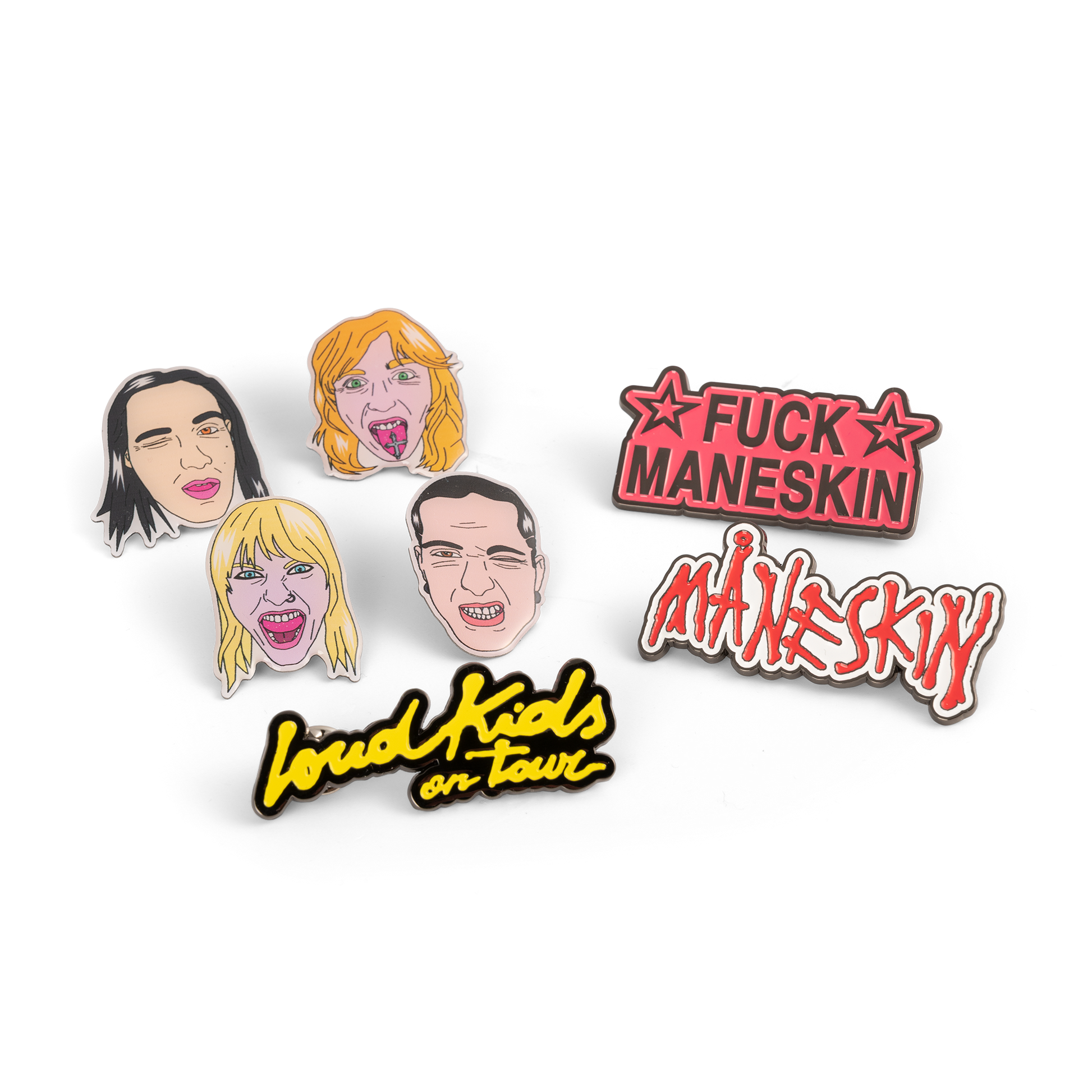 Måneskin Pins Pack