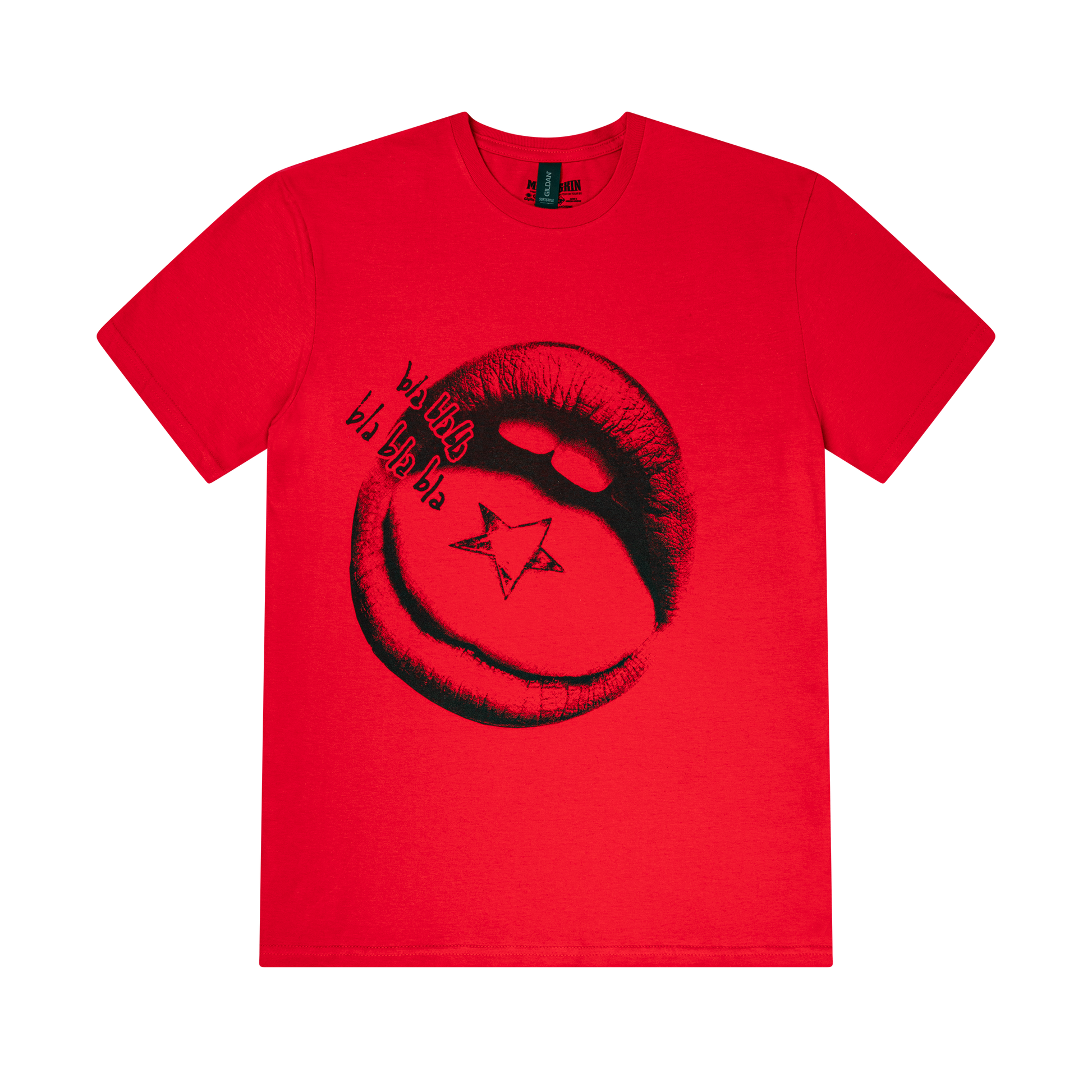 Måneskin | BLA BLA BLA red t-shirt | Official Store Måneskin | BLA BLA BLA red t-shirt | Official Store