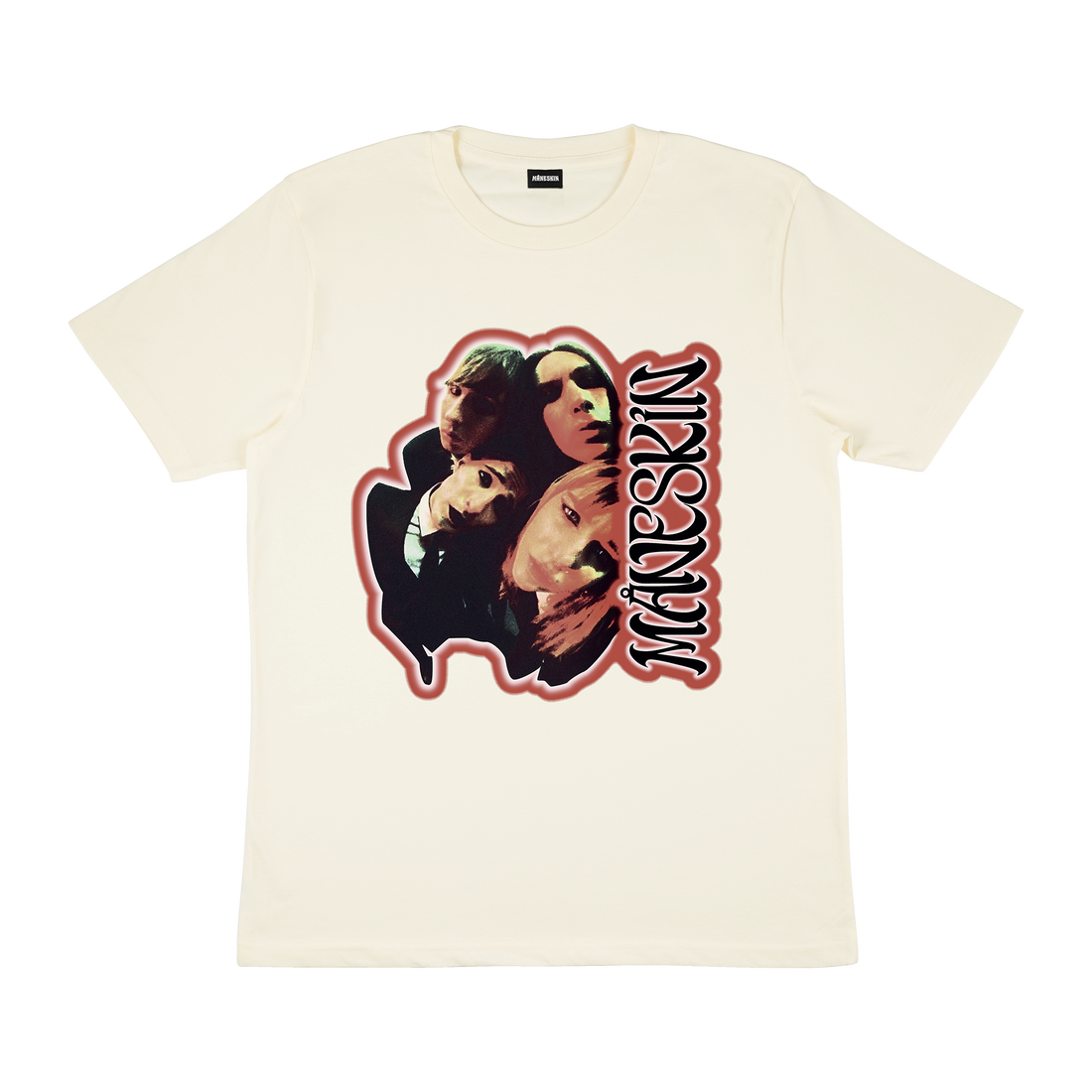 Maneskin Fisheye Cotton T-Shirt | Official Store – Måneskin